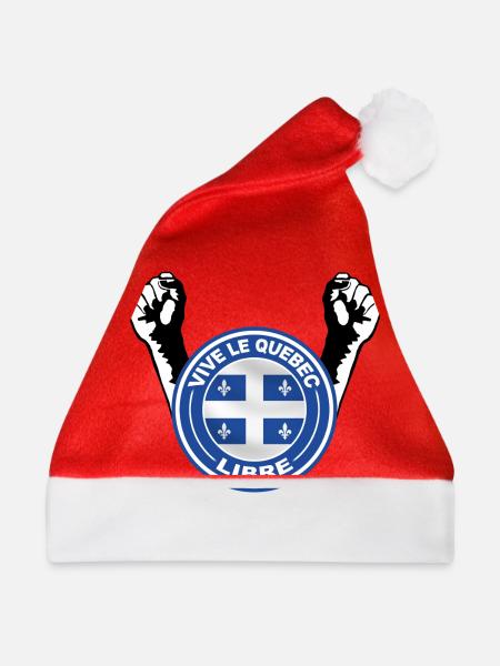 Kostenlose quebec - Weihnachtsmütze - Rot