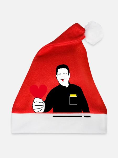 Love Schiri - Weihnachtsmütze - Rot