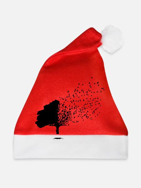 Herbst - Weihnachtsmütze - Rot