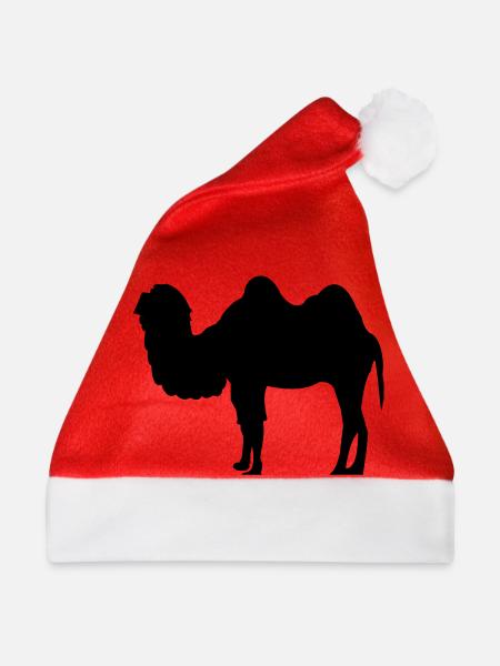 kamel - Weihnachtsmütze - Rot