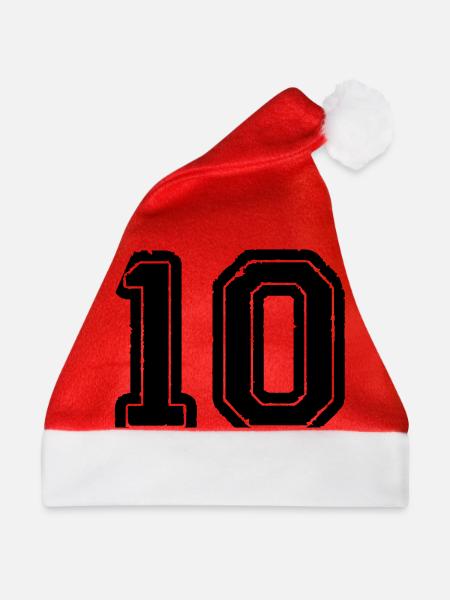 10 - Weihnachtsmütze - Rot