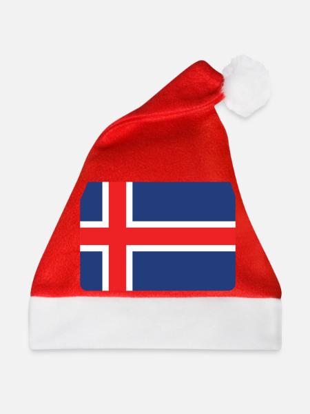 ISLAND IST GEIL! - Weihnachtsmütze - Rot