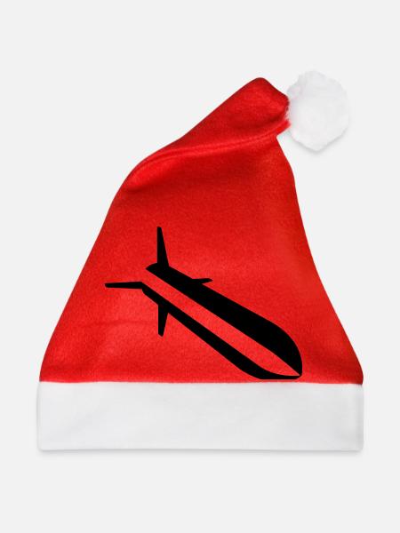 No War - Weihnachtsmütze - Rot