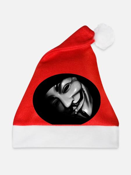 anonym - Weihnachtsmütze - Rot