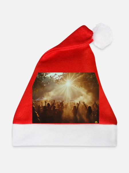 Festival sunrise - Weihnachtsmütze - Rot