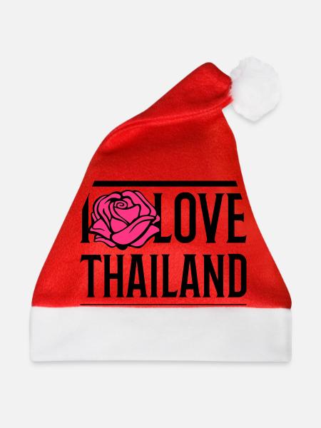 i love thailand - Weihnachtsmütze - Rot