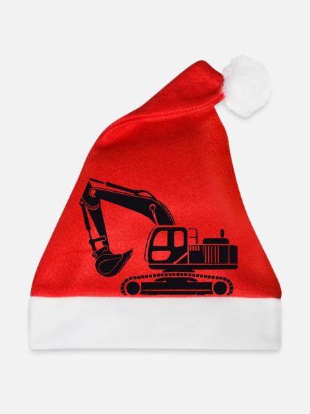 bagger - Weihnachtsmütze - Rot