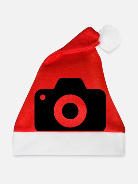 Kamera - Weihnachtsmütze - Rot