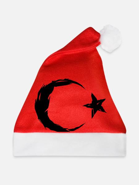 Turkey Flag - Weihnachtsmütze - Rot