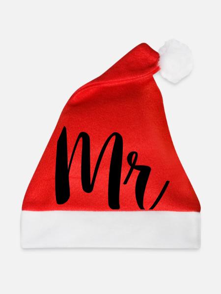 mr simple - Weihnachtsmütze - Rot