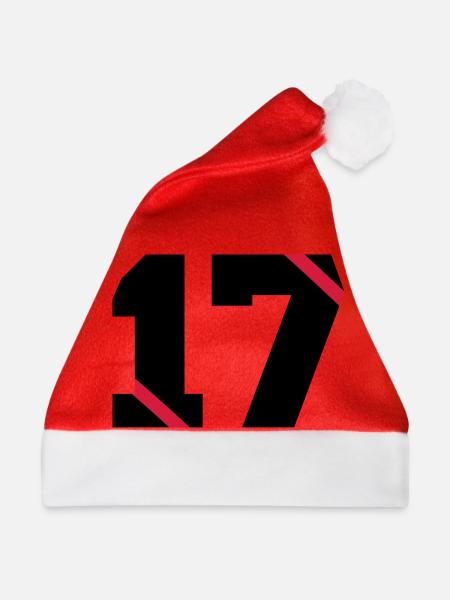 17 - Weihnachtsmütze - Rot