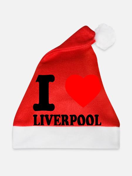 Liverpool - Weihnachtsmütze - Rot