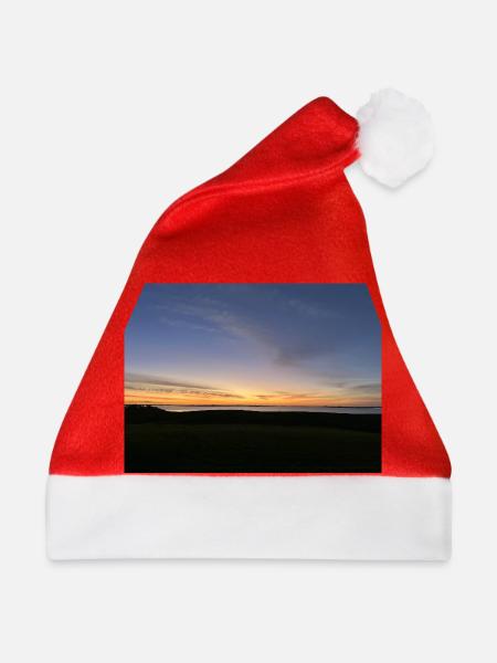 Sonnenaufgang - Weihnachtsmütze - Rot