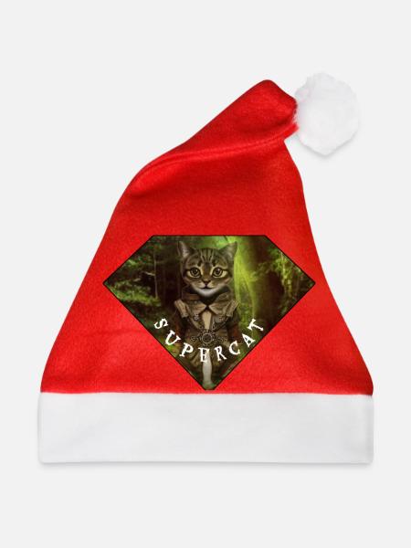 Supercat - Weihnachtsmütze - Rot