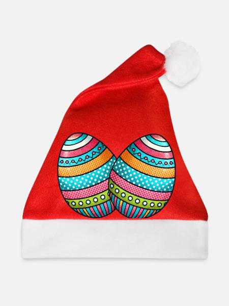 ei osterei 2 - Weihnachtsmütze - Rot
