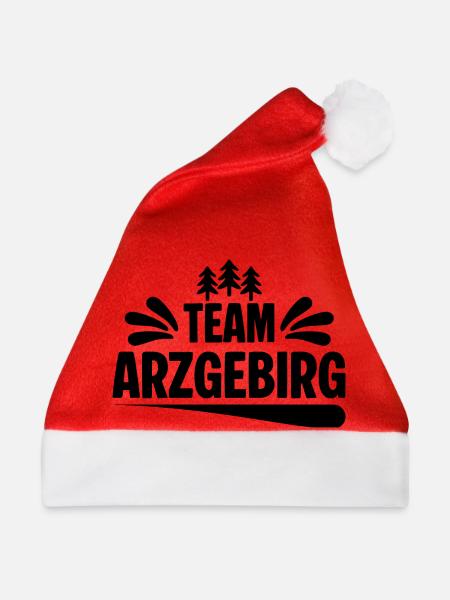 Team Erzgebirge - Weihnachtsmütze - Rot