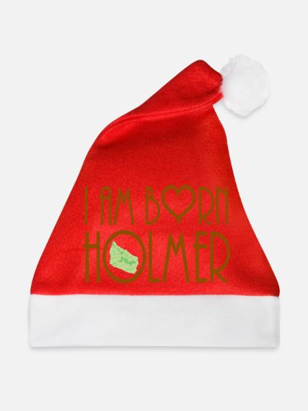 ich bin bornholmer - Weihnachtsmütze - Rot