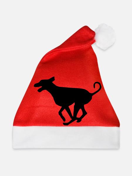 dobermann - Weihnachtsmütze - Rot