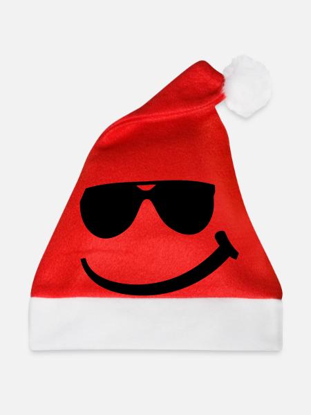 cool_smily_f1 - Weihnachtsmütze - Rot