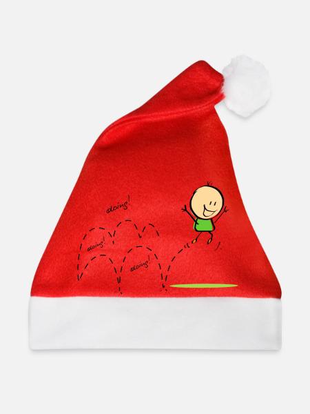 Frühling - Weihnachtsmütze - Rot