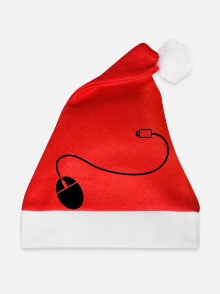mouse_cursor__f1 - Weihnachtsmütze - Rot