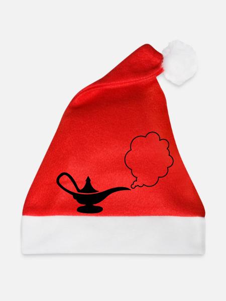 wunderlampe_01 - Weihnachtsmütze - Rot
