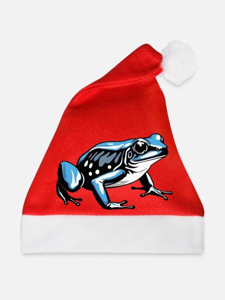 Frosch - Cute Amphibian Design - Weihnachtsmütze - Rot