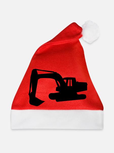 bagger - Weihnachtsmütze - Rot