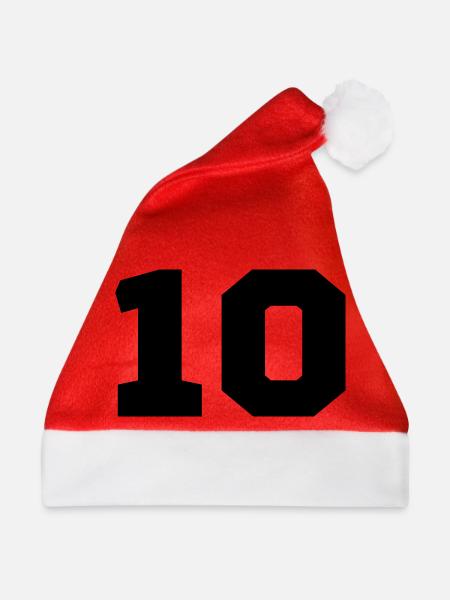 10 - Weihnachtsmütze - Rot