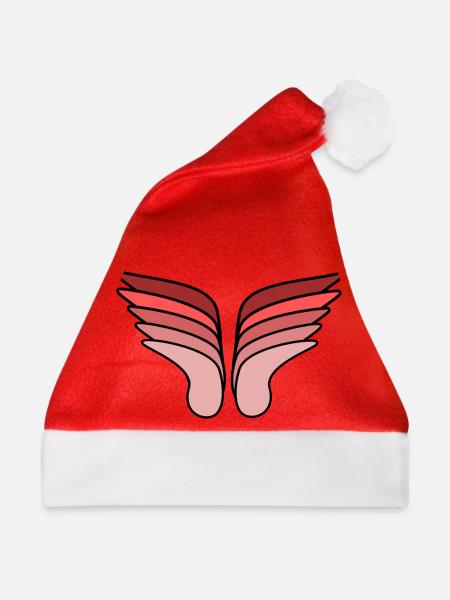 Warm Wings - Weihnachtsmütze - Rot