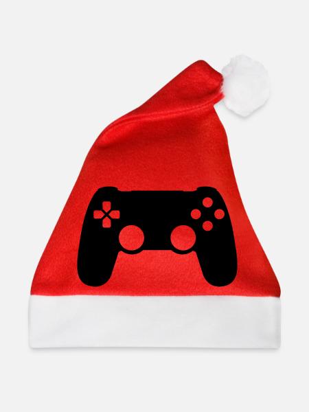 Gamepad - Weihnachtsmütze - Rot