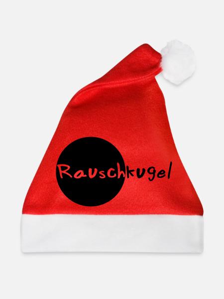 rauschkugel - Weihnachtsmütze - Rot