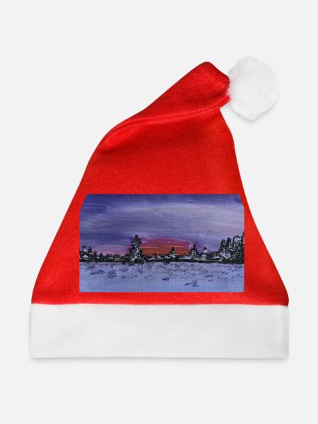 Lila Winter - Weihnachtsmütze - Rot