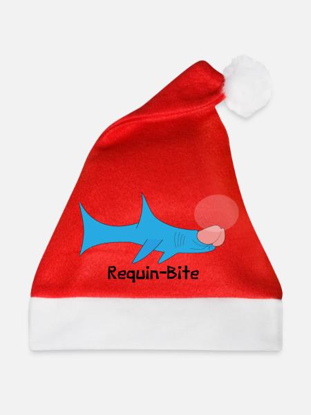 Hai-Biss - Weihnachtsmütze - Rot