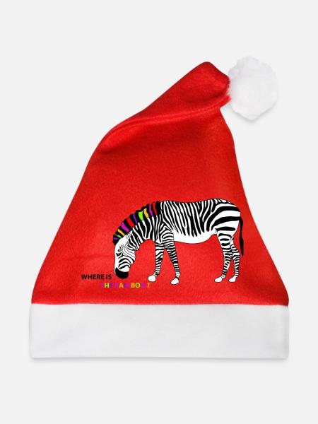 The rainbow - Weihnachtsmütze - Rot