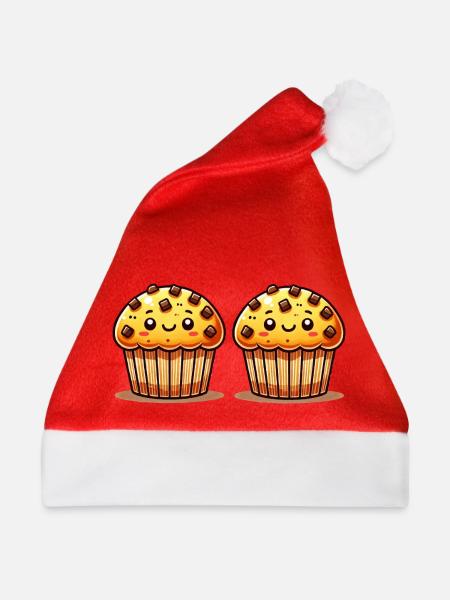 muffin 2 - Weihnachtsmütze - Rot