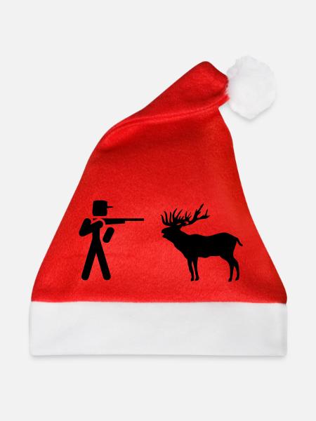 jäger wild - Weihnachtsmütze - Rot