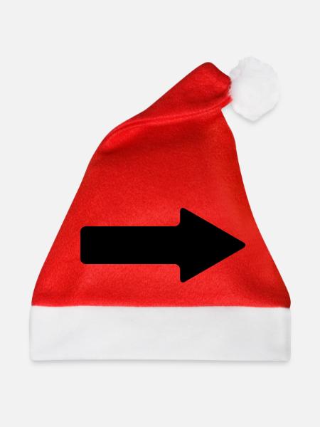 pfeil - Weihnachtsmütze - Rot
