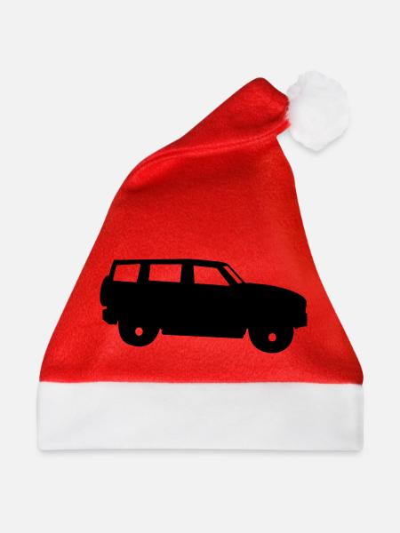 auto - Weihnachtsmütze - Rot