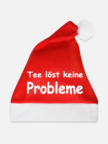 Tee - Weihnachtsmütze - Rot - Vorne