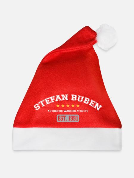 Stefan Buben Warrior 2023 - Weihnachtsmütze - Rot