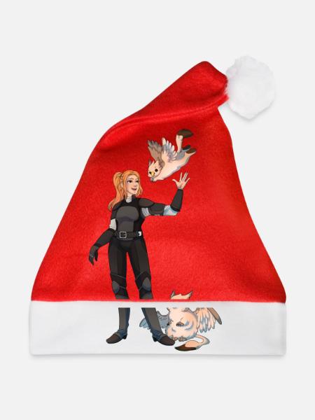 Janika - Weihnachtsmütze - Rot