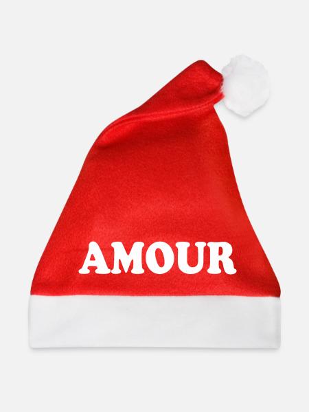 Amour - Weihnachtsmütze - Rot