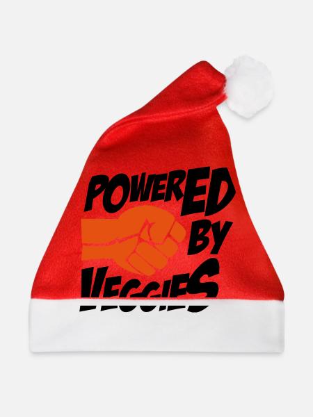 powered by veggies - Weihnachtsmütze - Rot