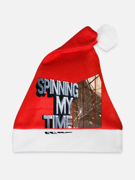Ich drehe meine Zeit - Weihnachtsmütze - Rot