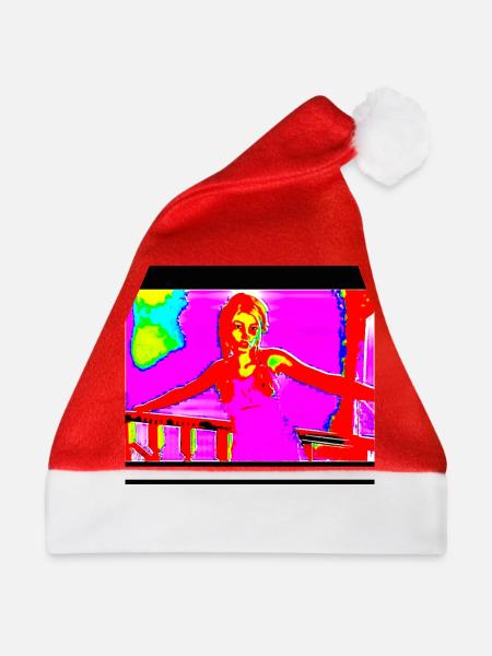 Girl - Weihnachtsmütze - Rot