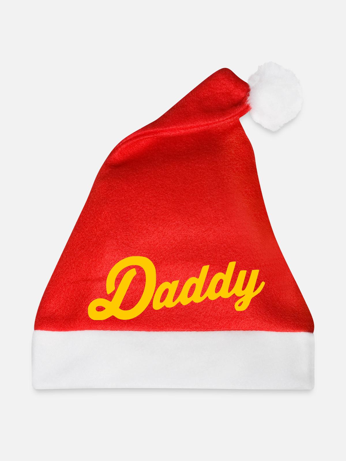 Daddy - Weihnachtsmütze - Rot - Vorne