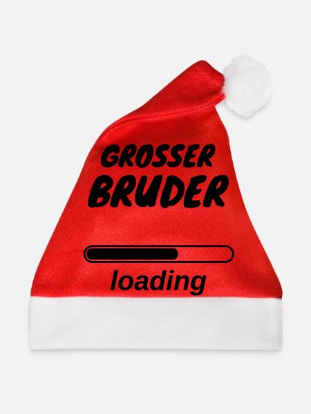 Große Bruder loading - Weihnachtsmütze - Rot