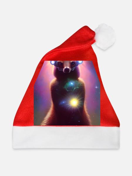 Nasenbär - Weihnachtsmütze - Rot