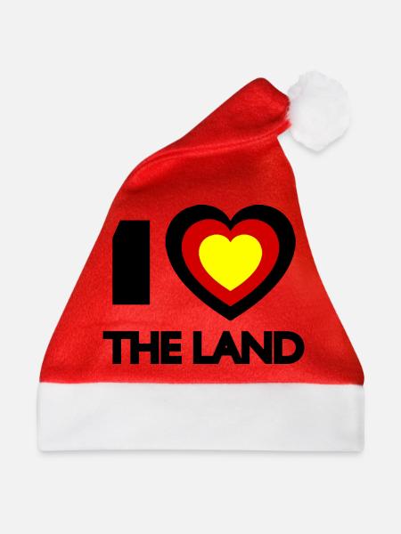 Die Deutschen - Weihnachtsmütze - Rot